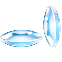 紫外熔融石英双凸透镜（增透膜@370-675nm）